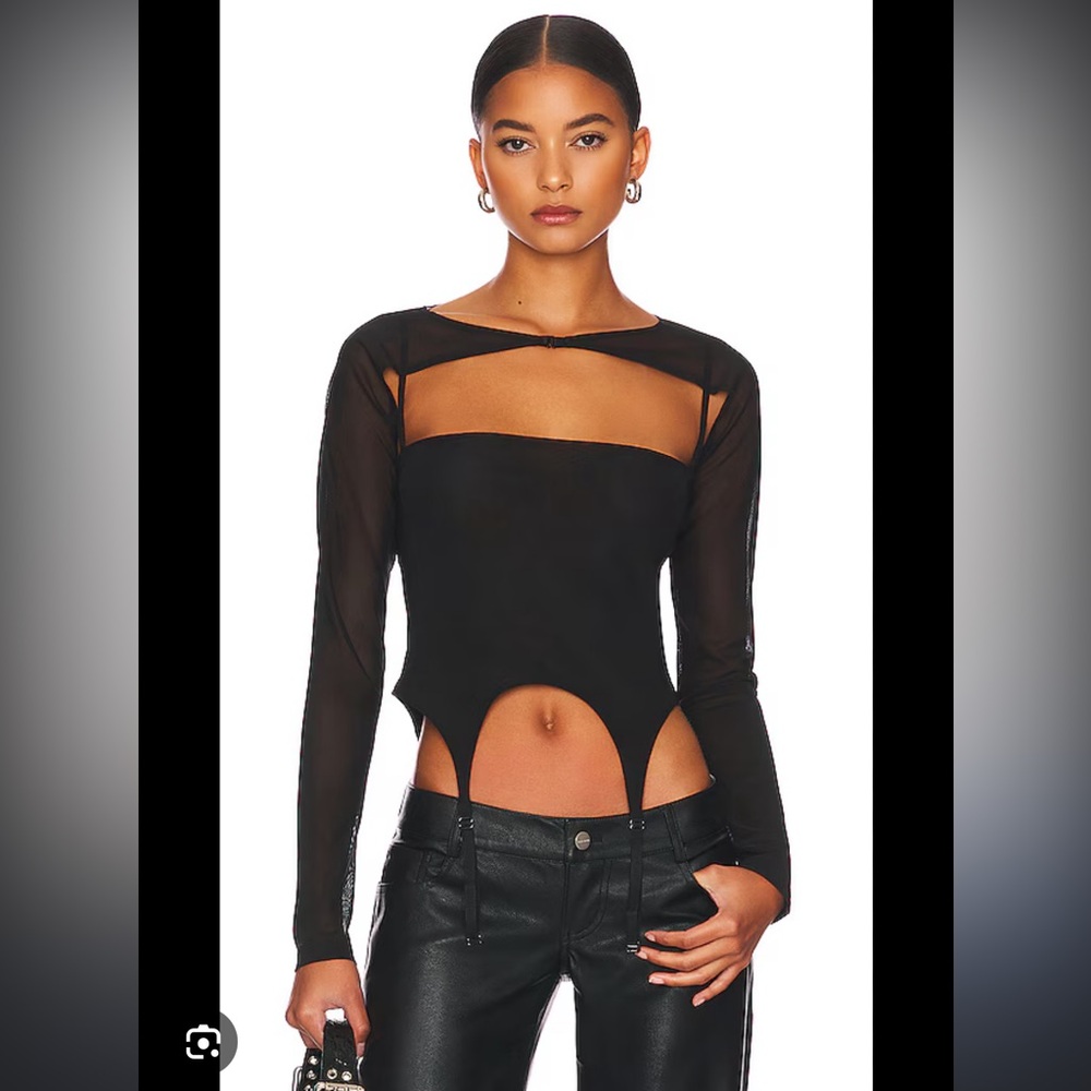 MIAOU Phoenix top black